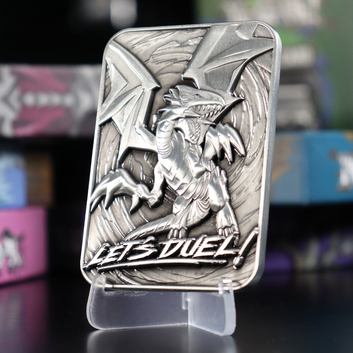 Yu-Gi-Oh! Limited Edition Blue Eyes White Dragon Collectible Metal Card