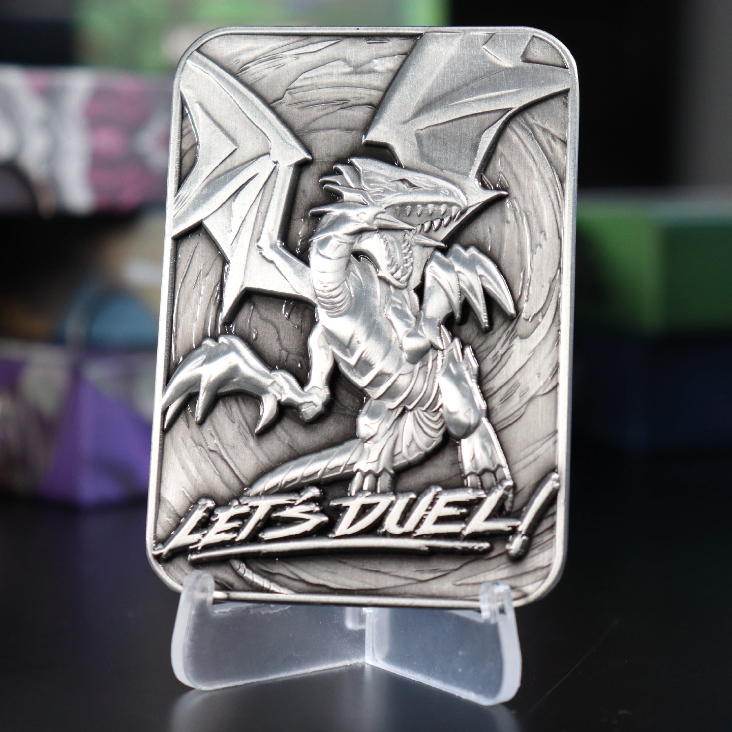 Yu-Gi-Oh! Limited Edition Blue Eyes White Dragon Collectible Metal Card