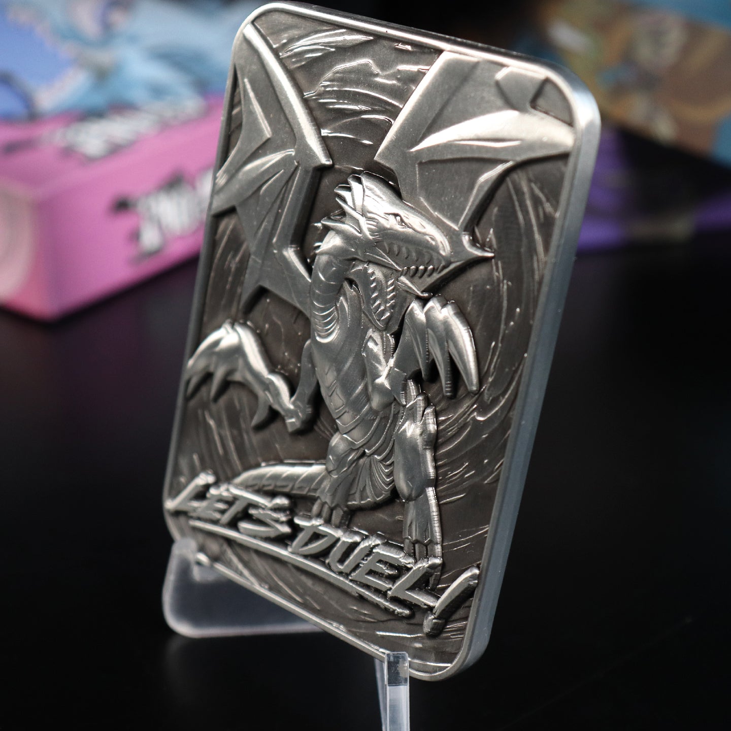 Yu-Gi-Oh! Limited Edition Blue Eyes White Dragon Collectible Metal Card