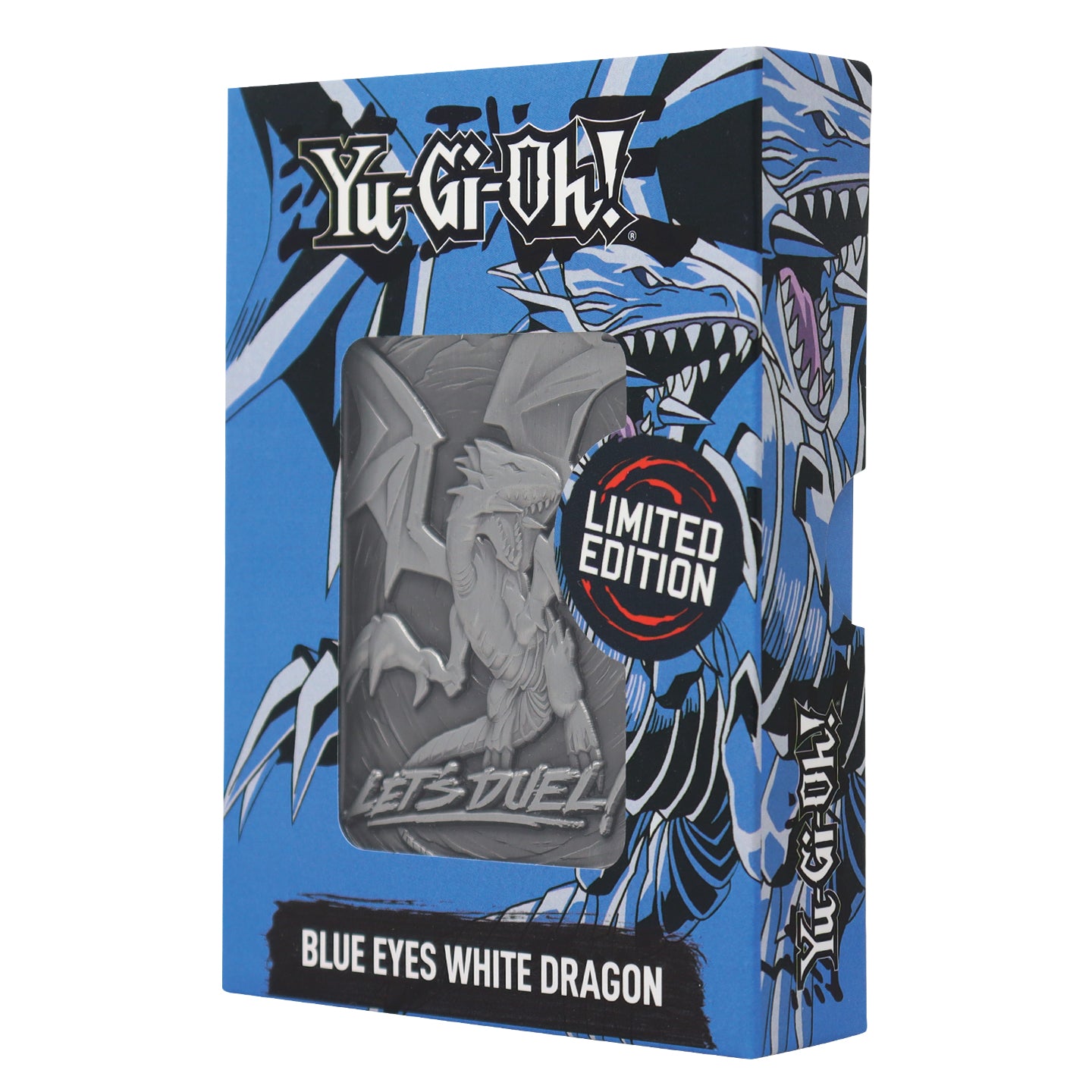 Yu-Gi-Oh! Limited Edition Blue Eyes White Dragon Collectible Metal Card