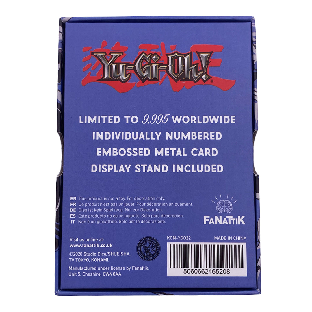 Yu-Gi-Oh! Limited Edition Blue Eyes White Dragon Collectible Metal Card