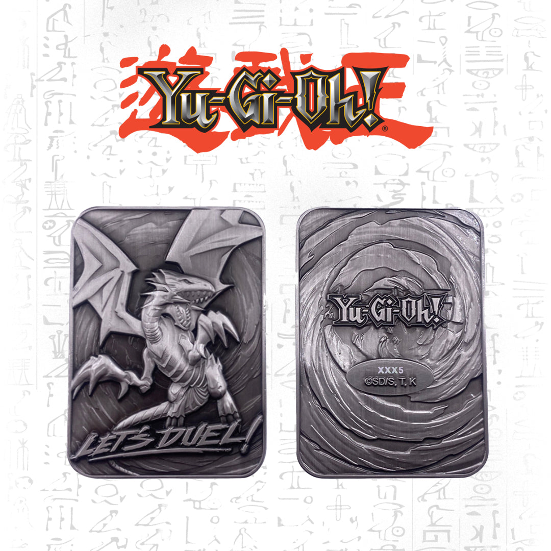 Yu-Gi-Oh! Limited Edition Blue Eyes White Dragon Collectible Metal Card