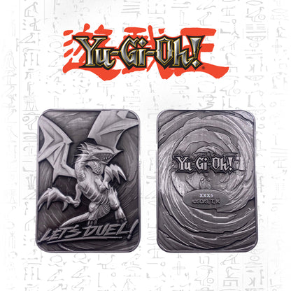 Yu-Gi-Oh! Limited Edition Blue Eyes White Dragon Collectible Metal Card