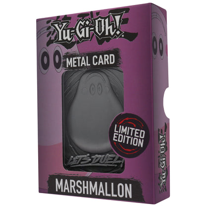 Yu-Gi-Oh! Marshmallon limited edition metal card from Fanattik