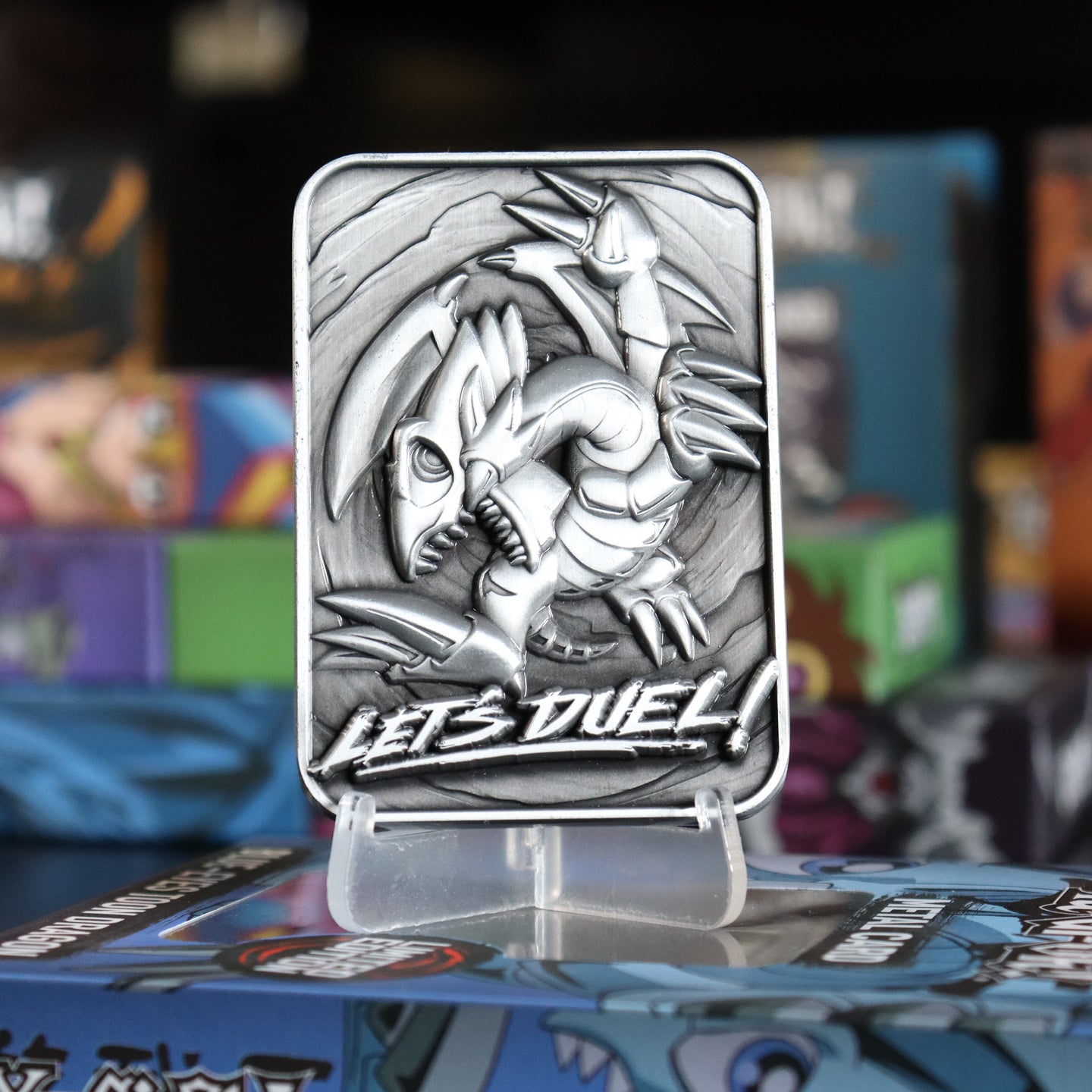 yugioh card blue eyes toon dragon Yu-Gi-Oh! Limited Edition Blue Eyes Toon Dragon Metal Card