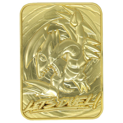 Yu-Gi-Oh! Limited Edition 24k Gold Plated Blue Eyes Toon Dragon Metal Card