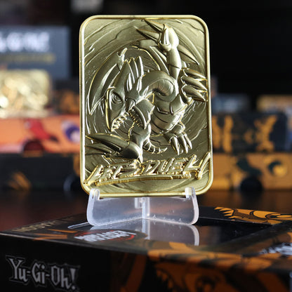 Yu-Gi-Oh! Limited Edition 24k Gold Plated Blue Eyes Toon Dragon Metal Card