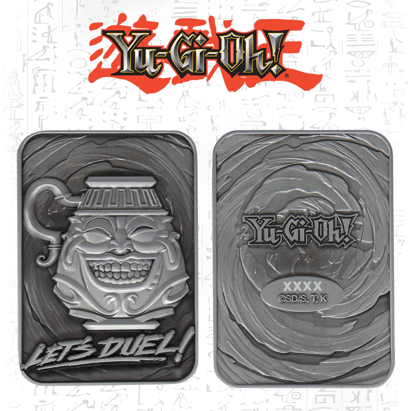 Yu-Gi-Oh! Limited Edition Pot of Greed Metal Card