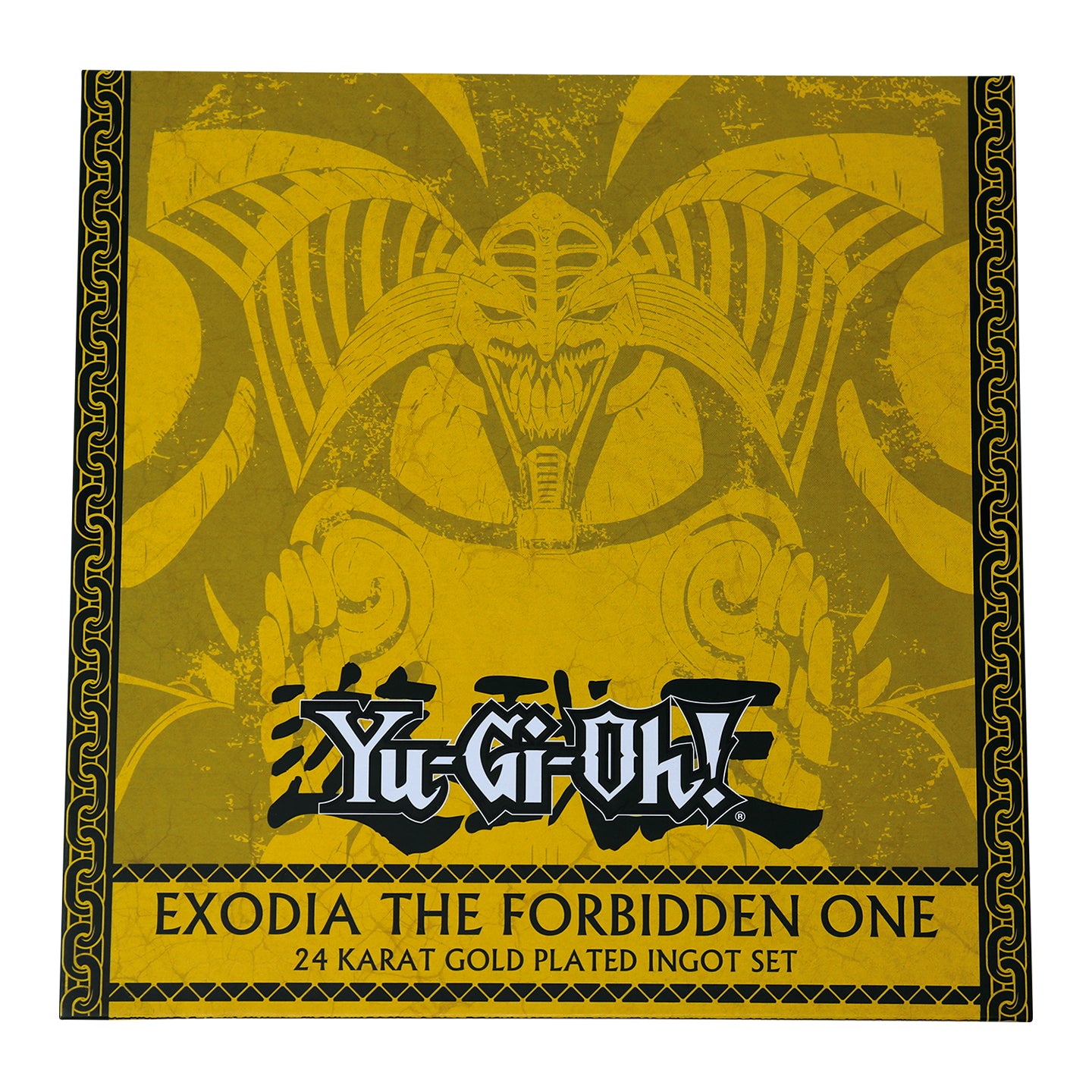 Yu-Gi-Oh! Exodia the Forbidden One 24k Gold Plated Ingot Set