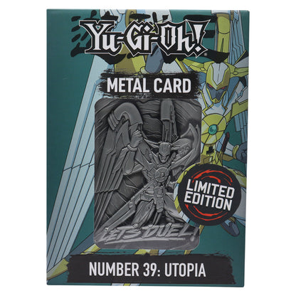 Yu-Gi-Oh! limited edition number 39: utopia metal card from Fanattik