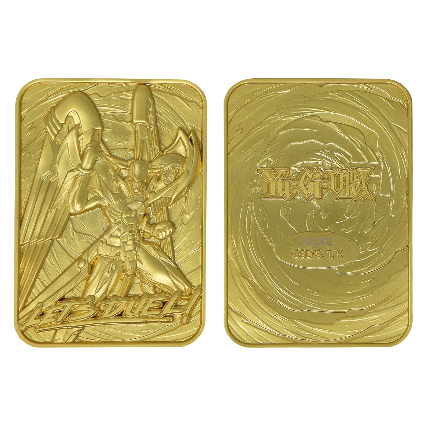 Yu-Gi-Oh! Limited Edition 24k Gold Plated Number 39: Utopia Metal Card – Fanattik
