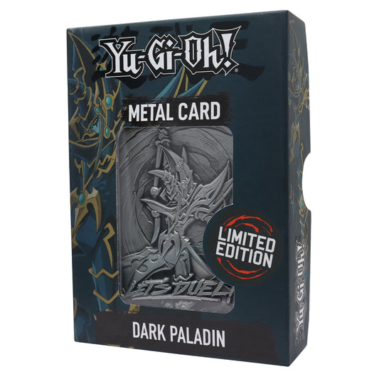 Yu-Gi-Oh! Limited Edition Dark Paladin Metal Card