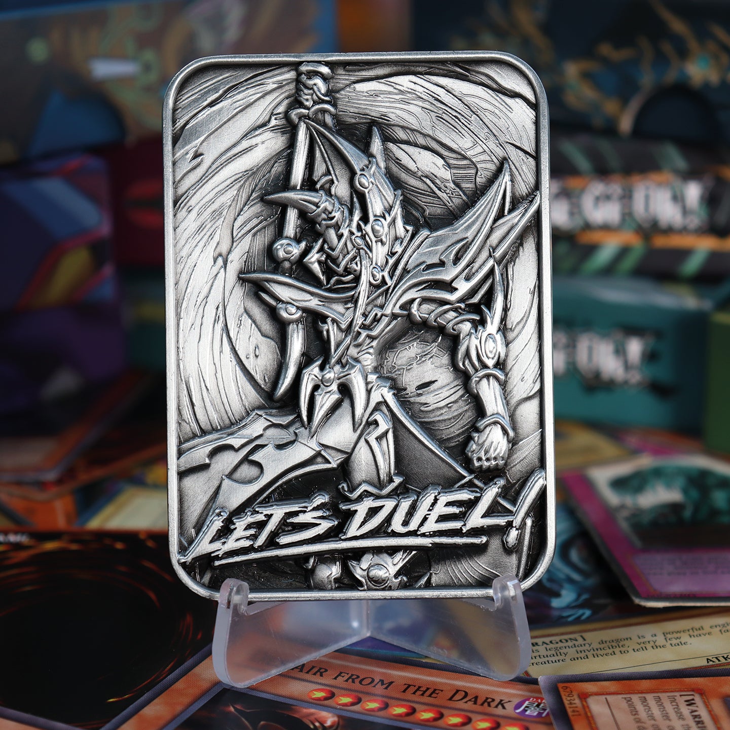 Yu-Gi-Oh! limited edition dark paladin metal card from Fanattik