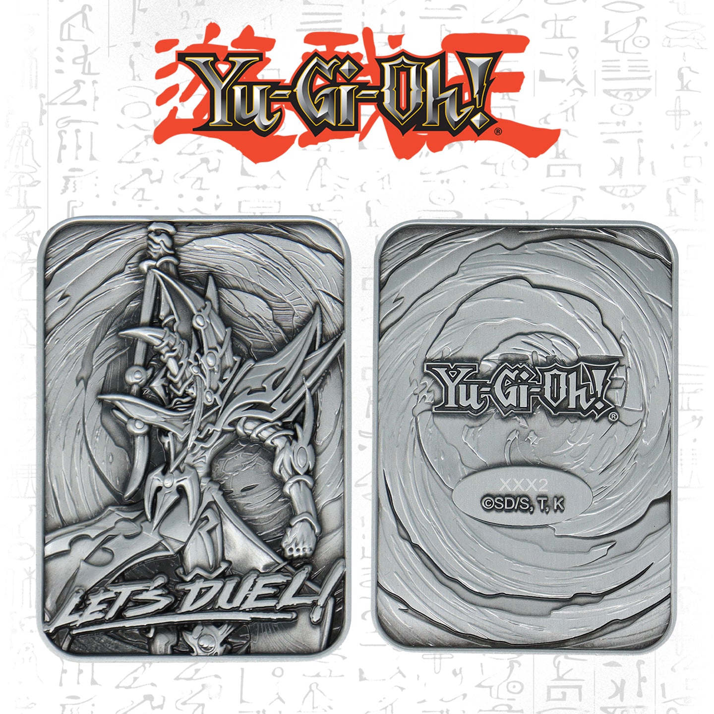 Yu-Gi-Oh! limited edition dark paladin metal card from Fanattik