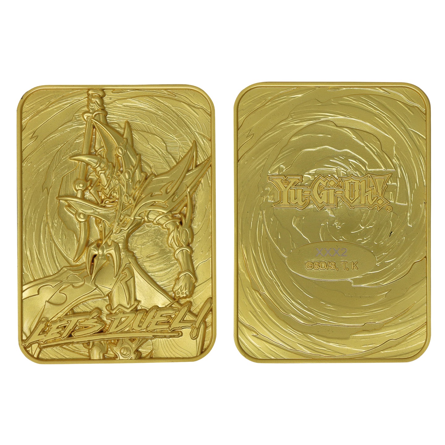 Yu-Gi-Oh! Limited Edition 24K Gold Plated Collectible - Dark Paladin Yu-Gi-Oh! Limited Edition 24K Gold Plated Collectible - Dark Paladin