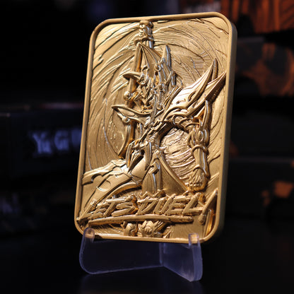Yu-Gi-Oh! Limited Edition 24k Gold Plated Dark Paladin Metal Card