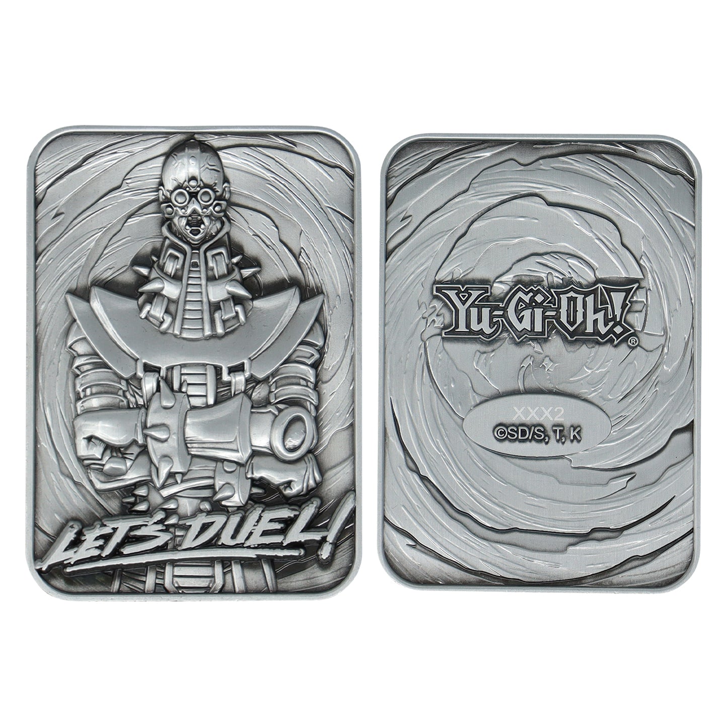 Yu-Gi-Oh! limited edition jinzo metal card from Fanattik