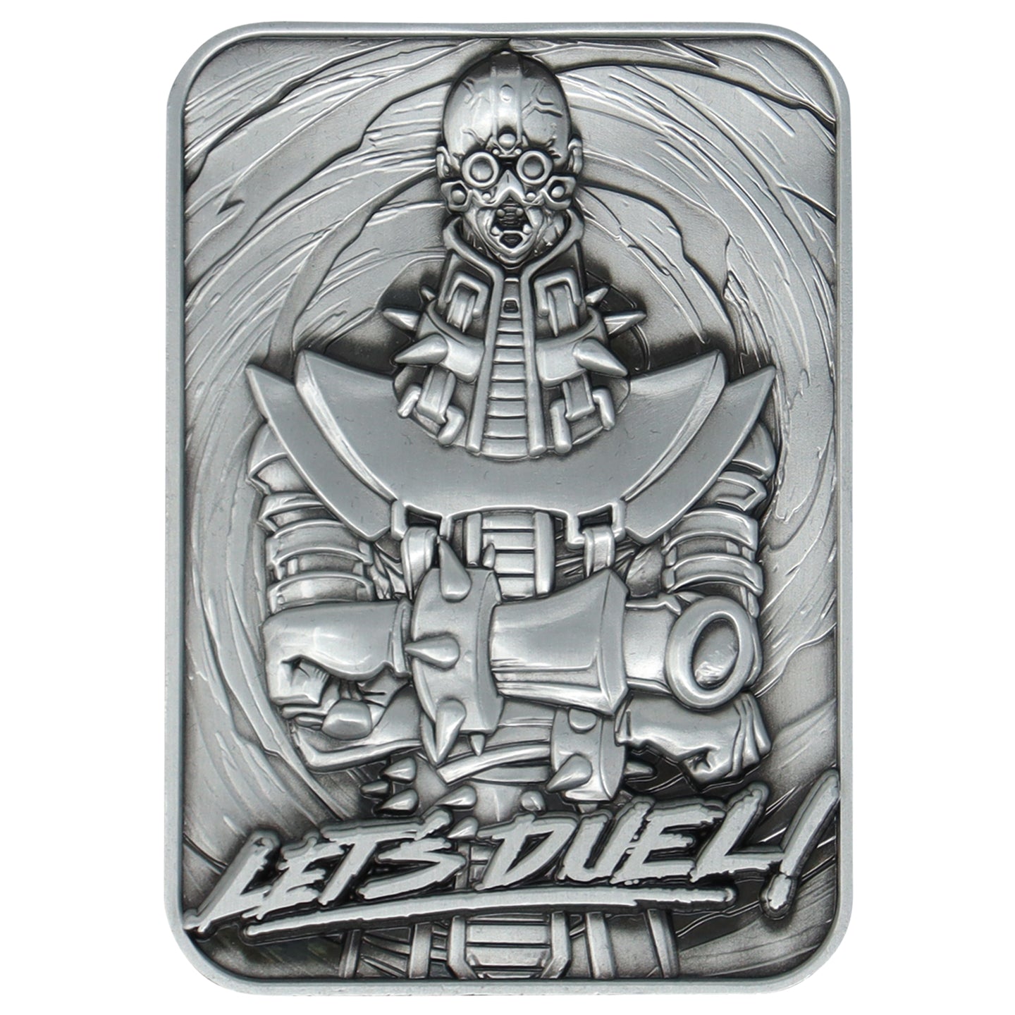 Yu-Gi-Oh! limited edition jinzo metal card from Fanattik