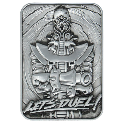 Yu-Gi-Oh! limited edition jinzo metal card from Fanattik