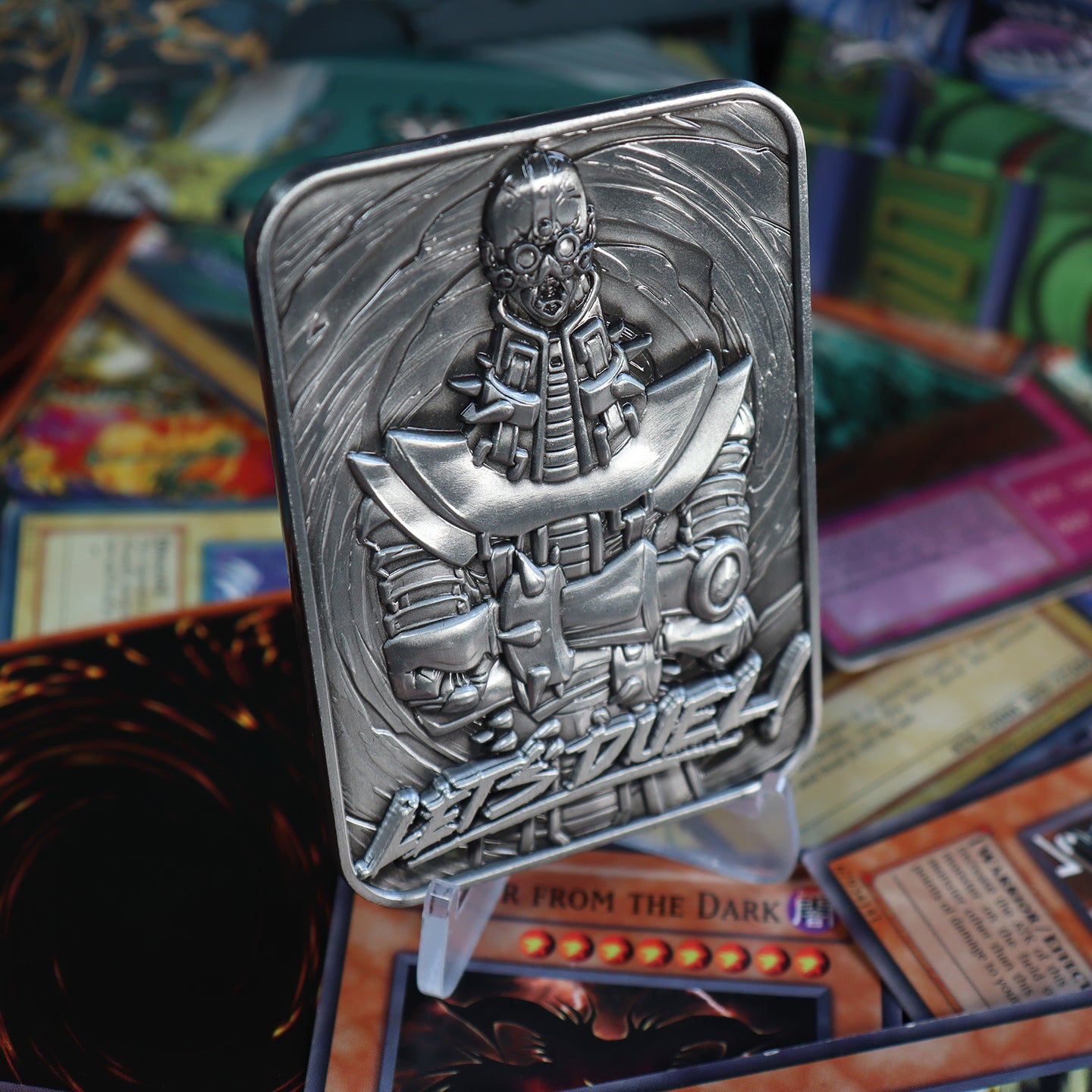 Yu-Gi-Oh! limited edition jinzo metal card from Fanattik