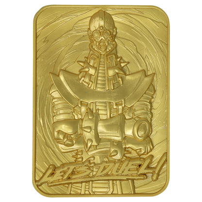 Yu-Gi-Oh! Limited Edition 24k Gold Plated Jinzo Metal Card