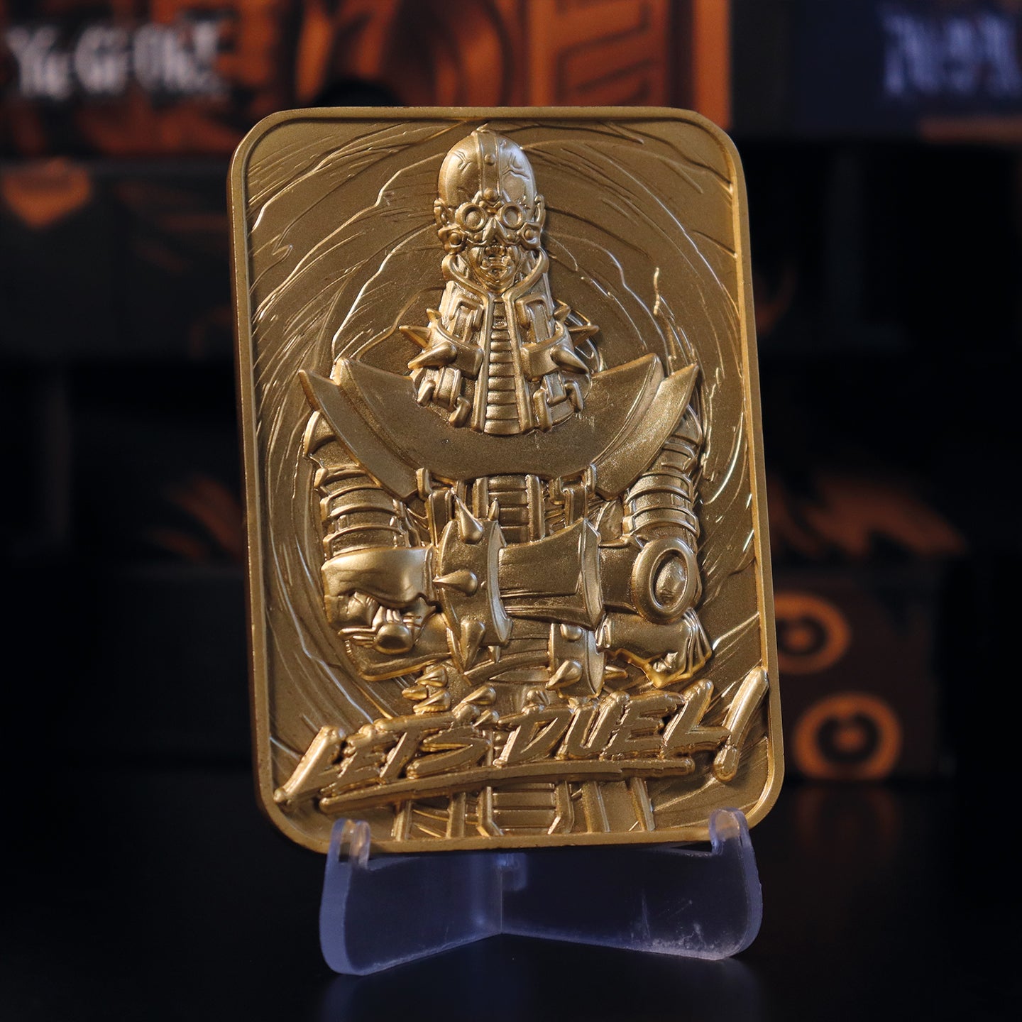 Yu-Gi-Oh! Jinzo 24K Gold Plated Limited Edition Card Yu-Gi-Oh! Jinzo 24K Gold Plated Limited Edition Card