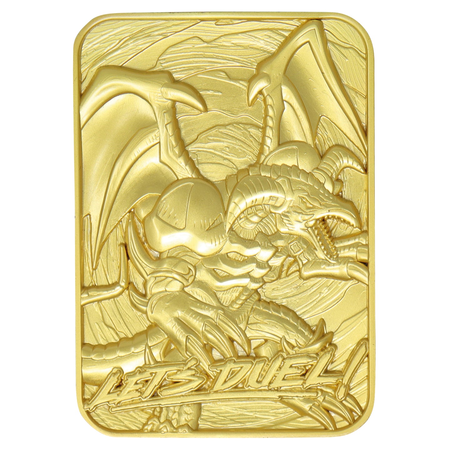 Yu-Gi-Oh! Limited Edition 24k Gold Plated B. Skull Dragon Metal Card Close Up
