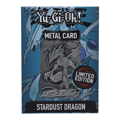 Yu-Gi-Oh! Limited Edition Stardust Dragon Metal Card