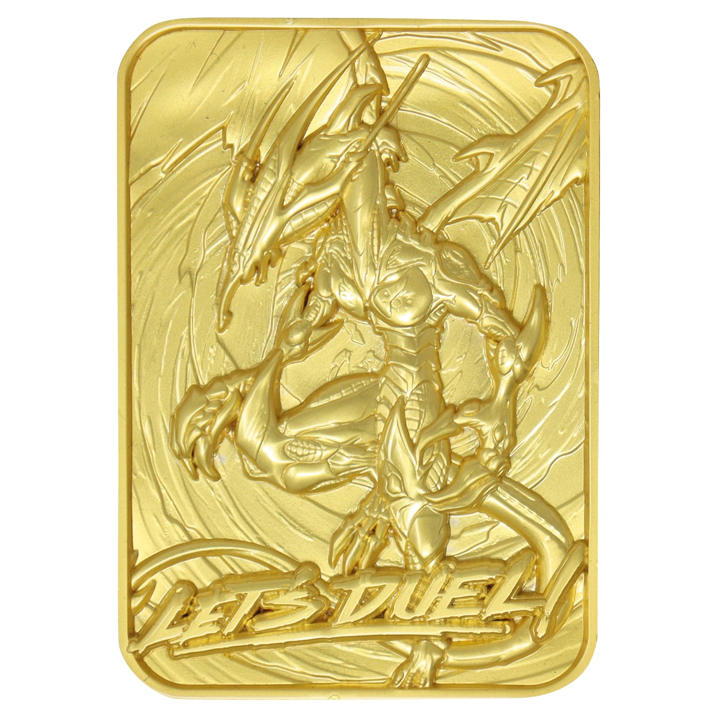 Yu-Gi-Oh! Limited Edition 24k Gold Plated Stardust Dragon Metal Card