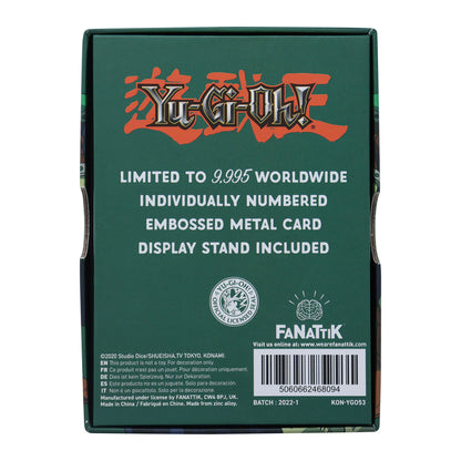 Yu-Gi-Oh! Limited Edition Celtic Guardian Metal Card