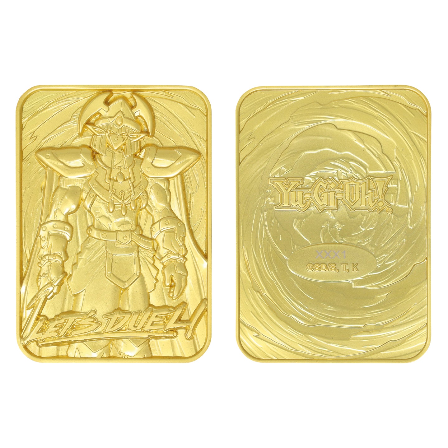 Yu-Gi-Oh! Limited Edition 24k Gold Plated Celtic Guardian Metal Card