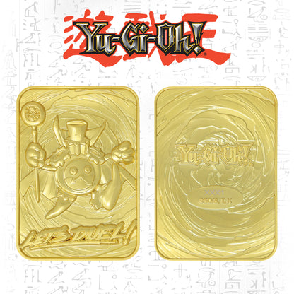 Yu-Gi-Oh! Limited Edition 24k Gold Plated Time Wizard Metal Card