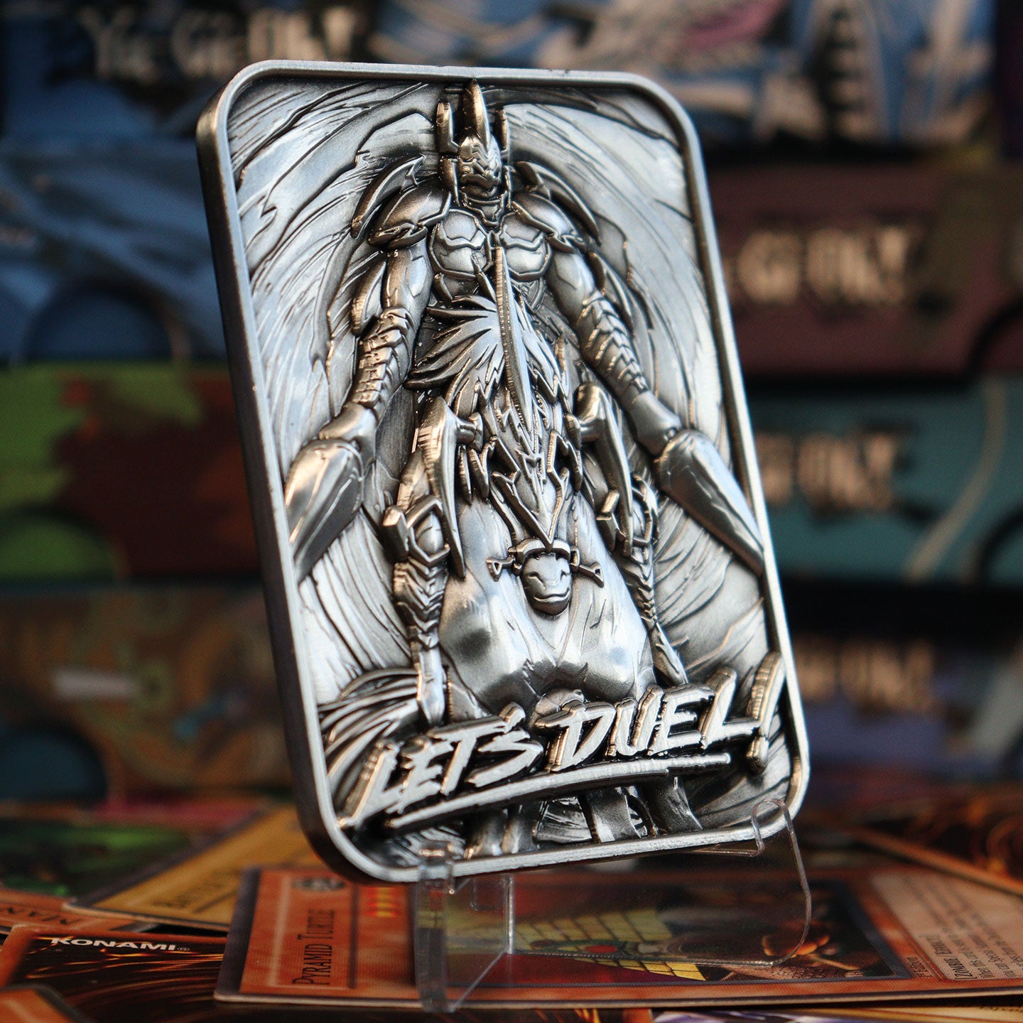 Yu-Gi-Oh! Limited Edition Gaia The Fierce Knight Metal Card Fanattik Yu-Gi-Oh! Limited Edition Gaia The Fierce Knight Metal Card Fanattik