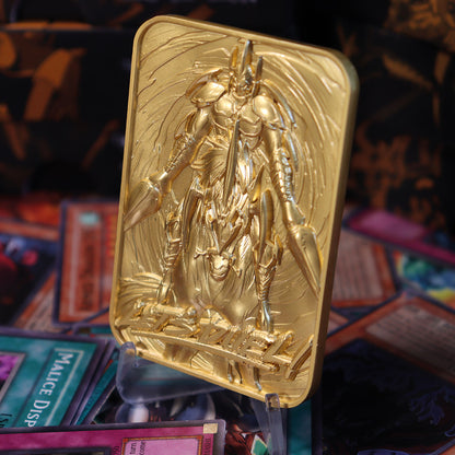 Yu-Gi-Oh! Limited Edition 24k Gold Plated Gaia the Fierce Knight Metal Card