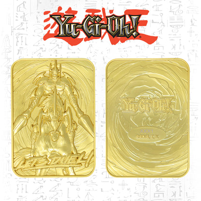 Yu-Gi-Oh! Limited Edition 24k Gold Plated Gaia the Fierce Knight Metal Card Presenter 