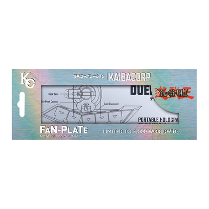 Yu-Gi-Oh! Limited Edition Duel Disk Schematic Fan-Plate