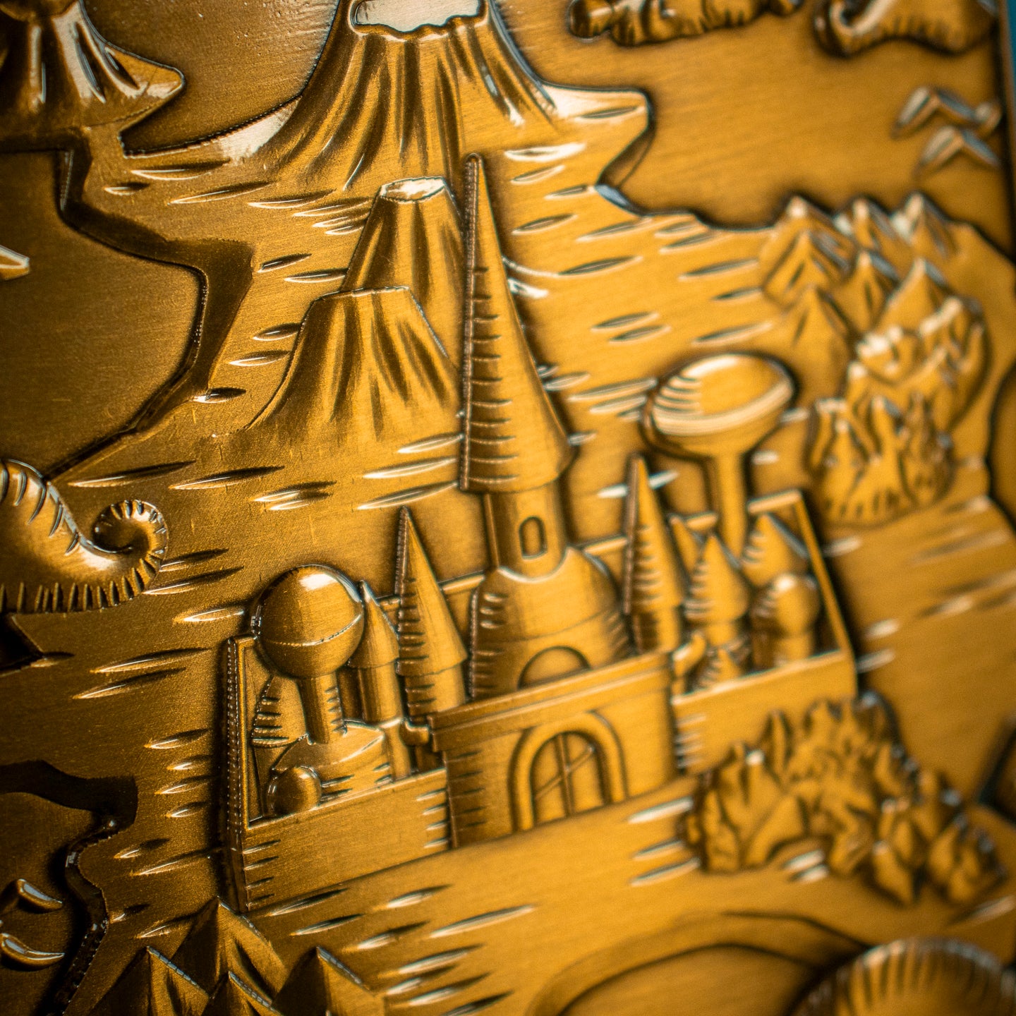 Yu-Gi-Oh! Duelist Kingdom Collectible Metal Map from Fanattik
