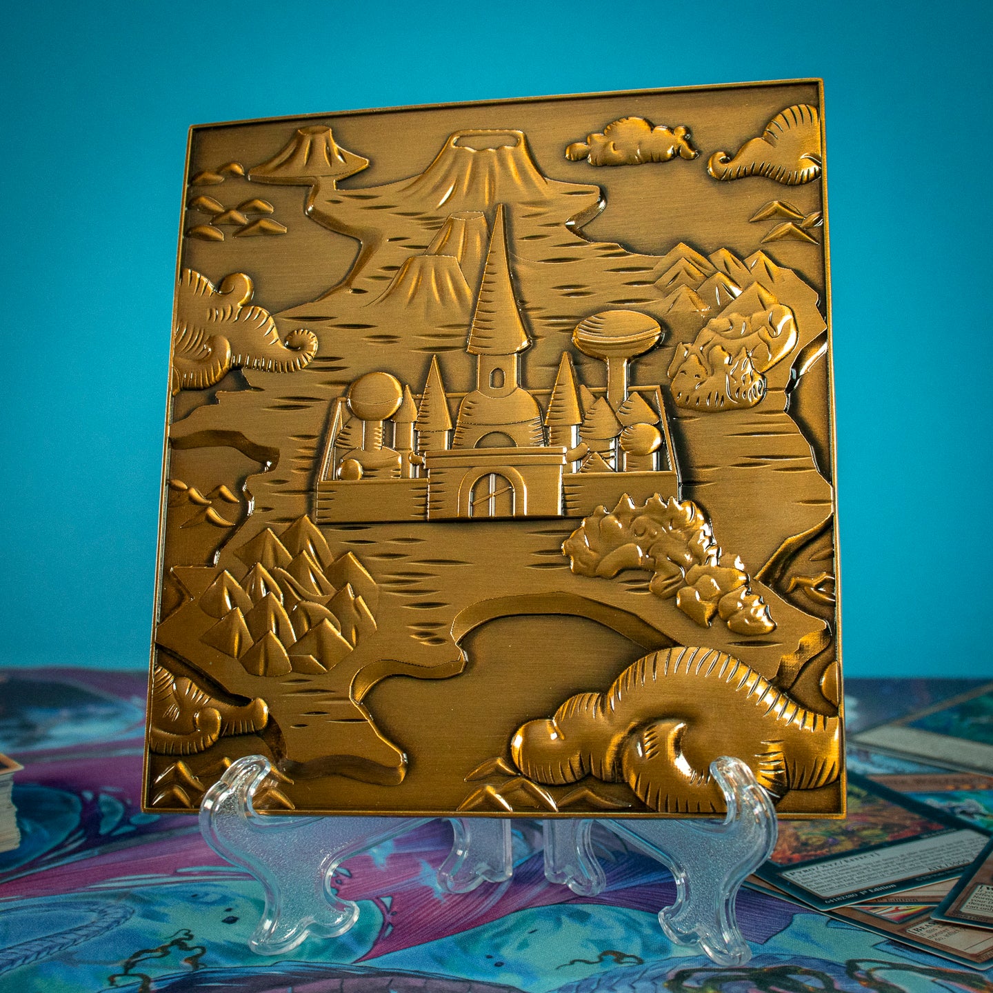 Yu-Gi-Oh! Duelist Kingdom Collectible Metal Map from Fanattik
