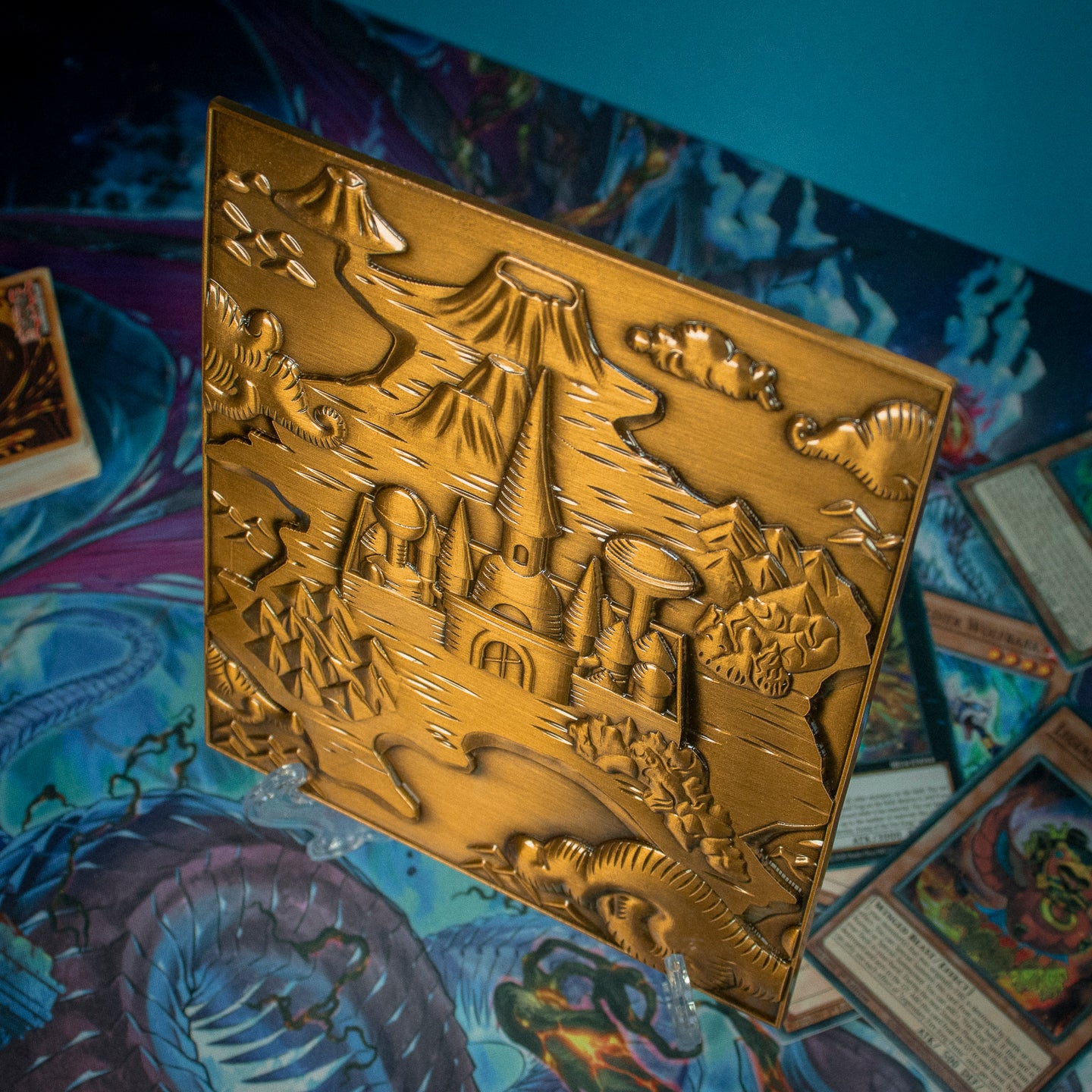Yu-Gi-Oh! Duelist Kingdom Metal Map Yu-Gi-Oh! Duelist Kingdom Metal Map