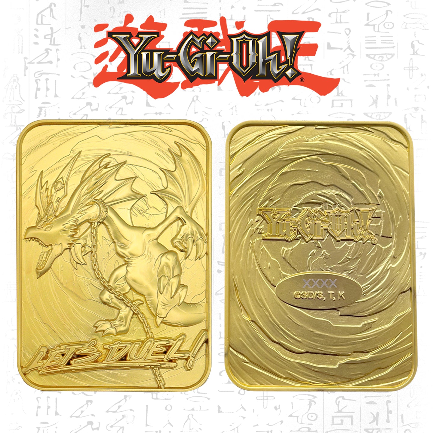 Yu-Gi-Oh! Limited Edition 24k Gold Plated Harpie's Pet Dragon Metal Card