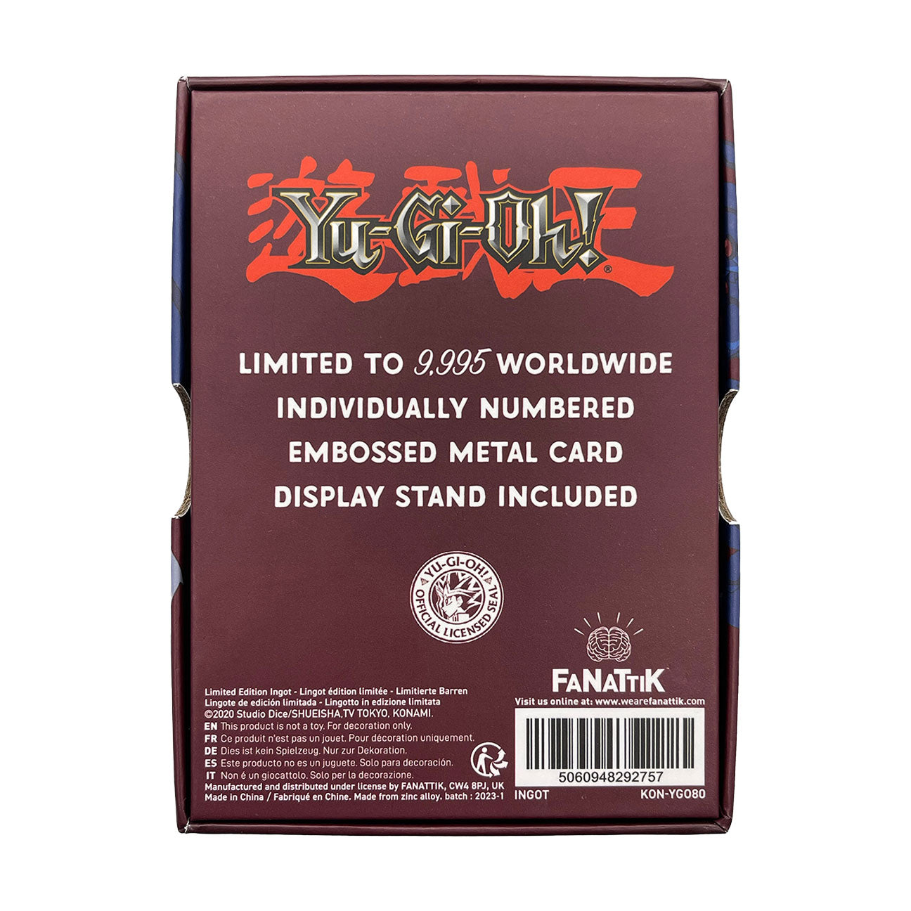 Yu-Gi-Oh! Limited Edition Gandora the Dragon Destruction Ingot Yu-Gi-Oh! Limited Edition Gandora the Dragon Destruction Ingot