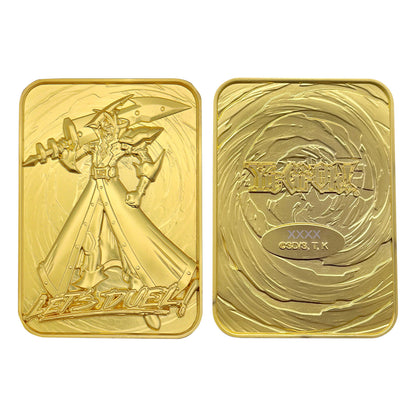 Yu-Gi-Oh! 24k gold plated silent swordsman level 4 collectible metal card from Fanattik