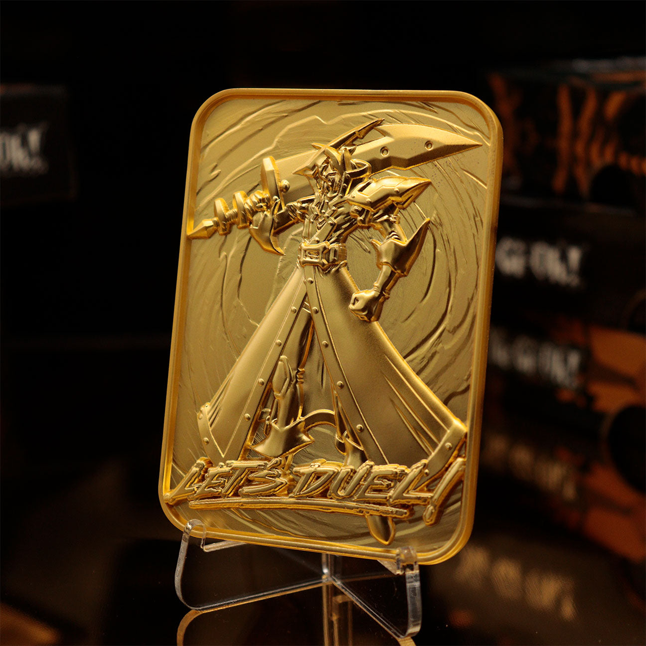 Yu-Gi-Oh! Limited Edition 24k Gold Plated Silent Swordsman Metal Card