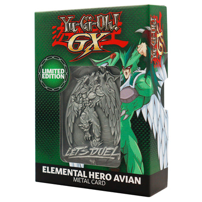 Yu-Gi-Oh! GX Elemental Hero Avian Limited Edition Metal Ingot Yu-Gi-Oh! GX Elemental Hero Avian Limited Edition Metal Ingot