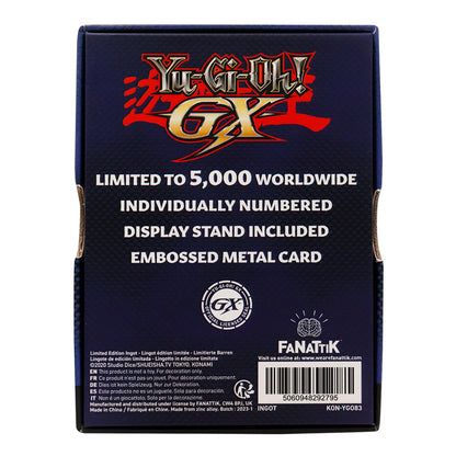 yugioh elemental hero deck box Yu-Gi-Oh! GX Limited Edition Elemental Hero Neos Ingot – Fanattik