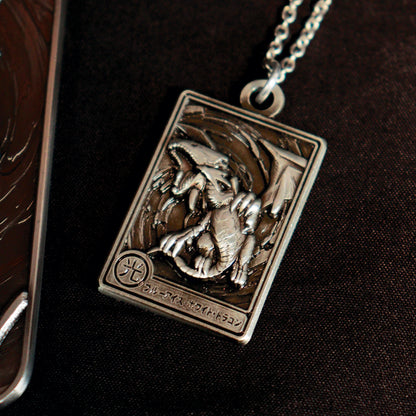 Yu-Gi-Oh! Blue-Eyes White Dragon Necklace