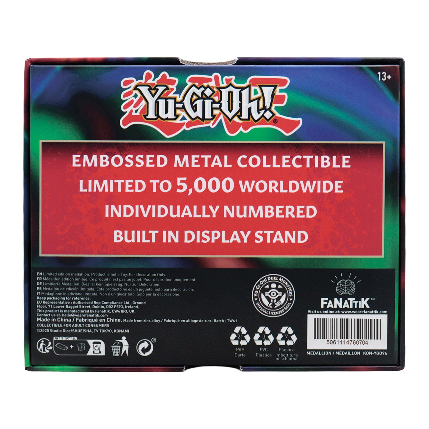 Yu-Gi-Oh! – Limited Edition Exodia Head Medallion