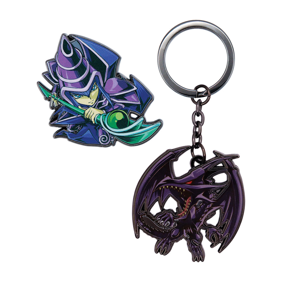 Yu-Gi-Oh! – Pin and Keyring Set