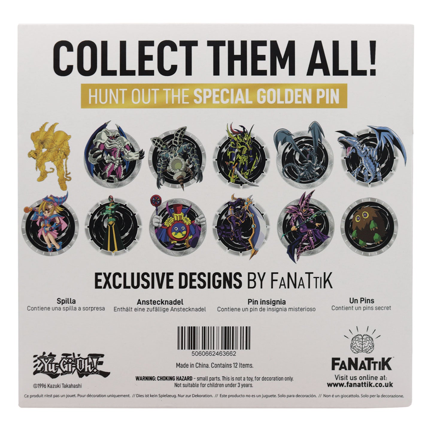 Yu-Gi-Oh! Mystery Pin Badge