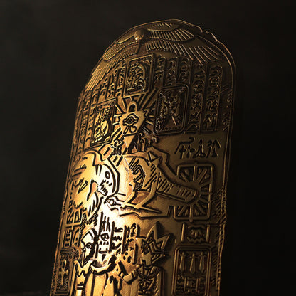 Yu-Gi-Oh! Tablet of Lost Memories Replica Embossed resin close up